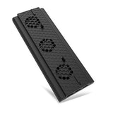 Cooling Fan with Triple Fans USB Data Transfer Hub and Light Bar for Game Console One Black V1370-AZ4-09707