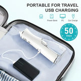 L8 Cordless Water Flosser Rechargeable Portable Oral Irrigator, IPX7 Waterproof, 4 Modes with DIY V1232-XYQ-L8-001