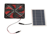 Solar Exhaust Fan Monocrystalline 10W Solar Panel Ventilation Fan with Protective Mesh for Round V1294-YM0901-3111240215811