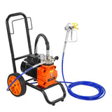 Diaphragm Airless Paint Sprayer, 1100 W Efficiency Cart Airless Paint Sprayer, 2000 psi High V952-GMSGYWQPTJ11GUFKJV3