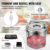 Moonshine Still Water Alcohol Distiller 8Gal w/Thumper Keg & 8W Water Pump V952-SLNTZLQYS8JLBDHC1V3