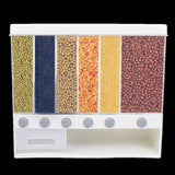 Grain Container Cereal Dispenser 10L Dry Food Rice Flour Storage Box Wall V63-837351