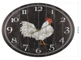 Chook Wall Clock 60cm V637-56011CLK