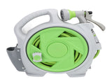Portable Hose Reel with Spray Nozzle 45.9ft Water Hose Reel for Balcony Garden Watering V1294-YM0901-3111260001311