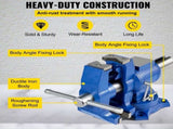 Multipurpose Bench Vice 5" 30Kn Heavy Duty with 360&deg Swivel Base and Head V952-DGNTQQMZT94660001V0