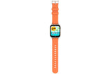 Kids Smart Watch Touch Screen Elastic Strap Smartwatch With Video Camera Pedometer-Orange V1263-JX-7641-1