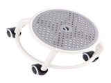 Round Rolling Low Stool Comfortable Universal Wheel Movable Mini Stool High Weight Capacity for Home V1294-YM0706-3116230016214