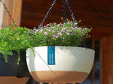 Hanging Double Chain Hanging Basket Planter Home Balcony Indoor Automatic Water Absorbing Basin V1294-YM0626-230208LD01-2