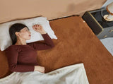 Heated Blanket Carbon Fiber Far IR Heating 9 Gear Temperature Control Electric Blanket Throw with 12 V1294-YM0901-3117240231312