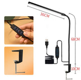 1 pc. Desks for Home Office, Clamp Dimmable Gooseneck Touch Control, Adjustable Desk V1188-ZXY-117-0089