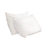 Giselle Bedding Memory Foam Pillow Bamboo Cover Twin Pack PILLOW-MEFO-BAM-S