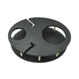 Premium Reusable Appetizer Wine Holder Plate for parties Catering and Home Use-Cocktail Buffet V1192-AZ-W-12083