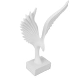 Resin Eagle Figurine Home Decor Abstract Eagle Wing Statue Sculpture Ornament Crafts Office Desk V1294-YM0901-3115240054612