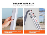 Aluminum Grade Rod, 9-Feet/8ths 3 Sections Telescopic Measuring Rod, Double-Sided Scale 1/8in V952-YZCLG9YCFEETZ18PHV0