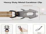 Tactical Dog Collar and Leash Set, Shock Absorbing Bungee Adjustable Strong Collar with V1259-DP01-A-4642