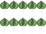 30pcs Artificial Watermelon Leaves Cloth Greenery, Flower Arrangement Accent, Bedroom Display Piece, V1192-AZ-W-21849