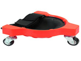 1 Pair Set Red Multi-Function Knee Pads with Swivel Wheels Comfortable Knee Protection Ideal V888-ELOSUNG17565