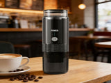 Portable Handheld Coffee Maker, compatible with K Cup Capsules and Ground Coffee, Manually Operated V1188-MS-327-01