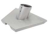 Satellite Pipe Adapter Easy to Install Weather Resistant Aluminum Alloy Satellite Pole Mount Adapter V1294-YM0901-3114240087111