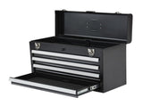 Metal Tool Box, 20.5-inch, Portable Metal Tool Box with 4 Drawers, Small Tool Chest with EVA Liners, V952-CTSBXSGJX20ILXNNKV0