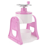 Hand Crank Shaved Ice Machine Stainless Steel Blades Safe Portable Ice Crusher for Home Restaurants V1294-YM0716-3113220160412
