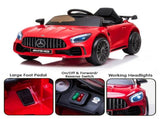 Kahuna Mercedes Benz Licensed Kids Electric Ride On Car Remote Control Red CAR-GTR-RD