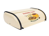Bread Box Exquisite Elegant Drum Type Metal Bread Storage Bin for Bread Cake Doughnut Biscuit Food V1294-YM0901-3118240122413