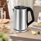 Electric Kettle Upgraded, 2L Stainless Steel Tea Fast Boiling Kettle, Fast Boil Water Warmer with V1192-AZ-W-11024