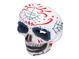 Resin Skull Shape Mask Unique Unisex Halloween Cosplay Costume Party Face Mask Props Decoration V1294-YM0714-3115210184811