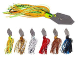 12 Pieces Fishing Lures,Baits Spinner Swim Flipping Bladed Jigs ,Chatter Fish Bait for Salmon Pike V1192-AZ-W-23123