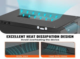 6U Wall Mount Network Server Cabinet, 15.5'' Deep, Server Rack Cabinet Enclosure, 200 lbs Max. V952-WLJJGHBL6U1556GI7V0