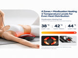 Smart EMS Lumbar Massager with Heat, Airbag Traction and Pulse Modes for Home Relaxation, Muscle V1341-ZY-R5P6E3CV-LCDHANDCONTROLMODE