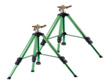 Impact Sprinkler on Tripod Base, 2 Packs, Heavy Duty Tripod Sprinklers with Brass Head & G3/4" V952-SJJSSQLSZX2J3VCN2002V0