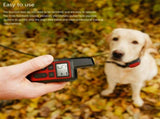 Dog Training Collar, Waterproof USB Rechargeable Dog Remote Trainer with Vibration Shock and Beep V1192-AZ-W-11808