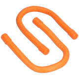 Yoga Weight Ring Elastic Adjustable Durable Household Unisex Wrist Weights for Sports RunningOrange V1294-YM0901-3117210148311