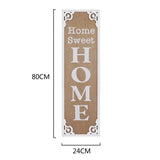 80cm Hamptons Home Sweet Home Wall Art 80cm V637-92099HOM