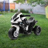 Kids Electric Ride On Car Police Motorcycle Motorbike BMW Licensed S1000RR Black RCAR-S1000RR-BK