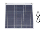 Solar Panel 13W 5V Flexible Dual USB Output Lightweight Portable Energy Saving Solar Battery Charger V1294-YM0715-3114220049811