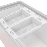 Chest FreezerDeep Freezer Organizer, Chest Storage Basket Adjustable Bin Divider with Handle for V1369-AZ3-W-16194