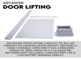 Chicken Coop Door with Digital LCD Screen to manage Timer and Sensor V379-CHKNCOOP025009