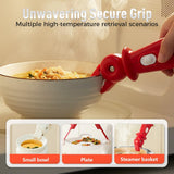3 Pcs Hot Plate Grippers, Upgraded Bowl Gripper Kitchen, Multi-Purpose Non-Slip Gripper Tongs V1258-DP02-F-49