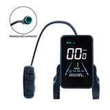 1 PCS Electric Bike Display PlasticMetal 36V-72V Waterproof LCD Display NC-81F Electric Bike Panel V1192-AZ-W-0018