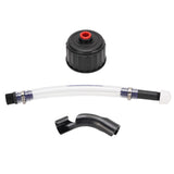 Racing Fuel Filler Hose and Cap Kit Upgrade Filter Design Transparent Fuel Filler Hose and Cap for V1294-YM0901-3117250055311