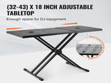 DJ Table Stand, x465 mm Portable DJ Laptop and Controller Stand, Lightweight DJ Desk DJ V952-XXDJGZTHJG43MZP0RV0