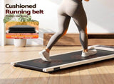 Everfit 3 in 1 Walking Pad Treadmill 12% Incline Under Desk Treadmills for Home Gym 40cmBelt Beige TMILL-400-2INC-BG