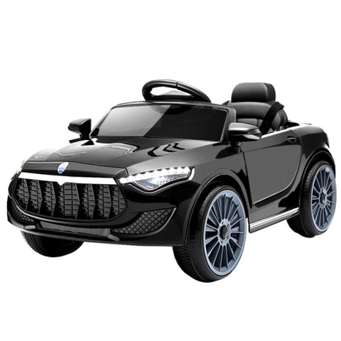 Rigo Kids Electric Ride On Car Toys Cars Horn Music Remote Control 12V Black RCAR-MASRT-S-BK