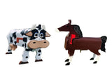 Unique Cow And Horse Mailbox Metal Wall Mounted Mailbox Outdoor Garden Decoration V1294-YM0718-220913SM02-1