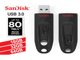 SanDisk Ultra CZ48 128G USB 3.0 Flash Drive V28-FUSSAN128GCZ48U3