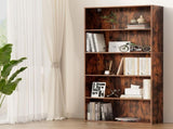 Artiss Bookshelf 5 Tiers Walnut FURNI-L-BSHELF-01-WAL-AB