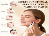 Advanced 4-in-1 Facial Device, Microcurrent Face Massager with Heat Therapy & Vibration, LED Light V1107-110-23204